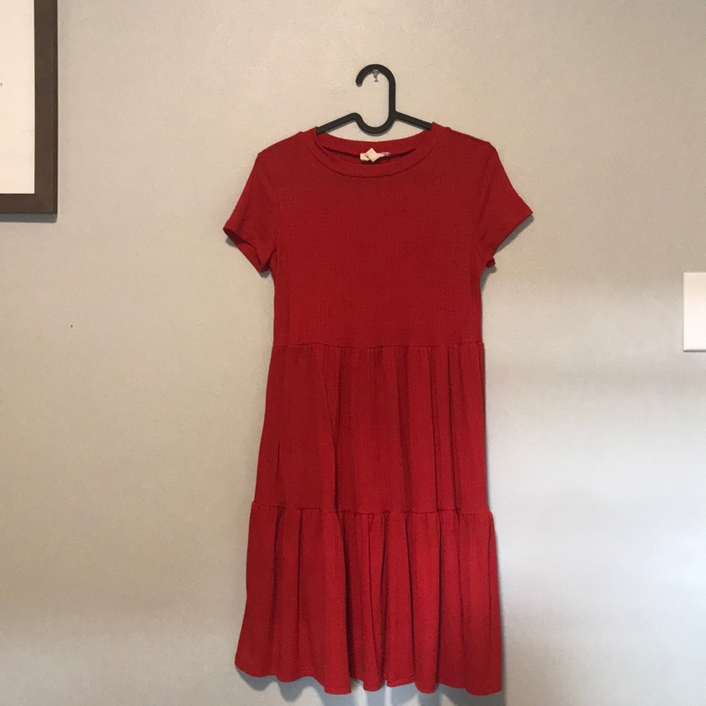 Red dress